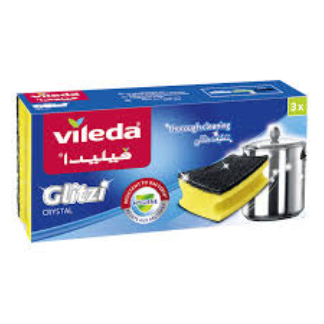 VILEDA GLITZI CRYSTAL 3PCS